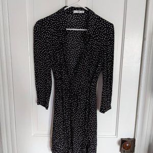 MNG (Mango) Printed Shirt Dress